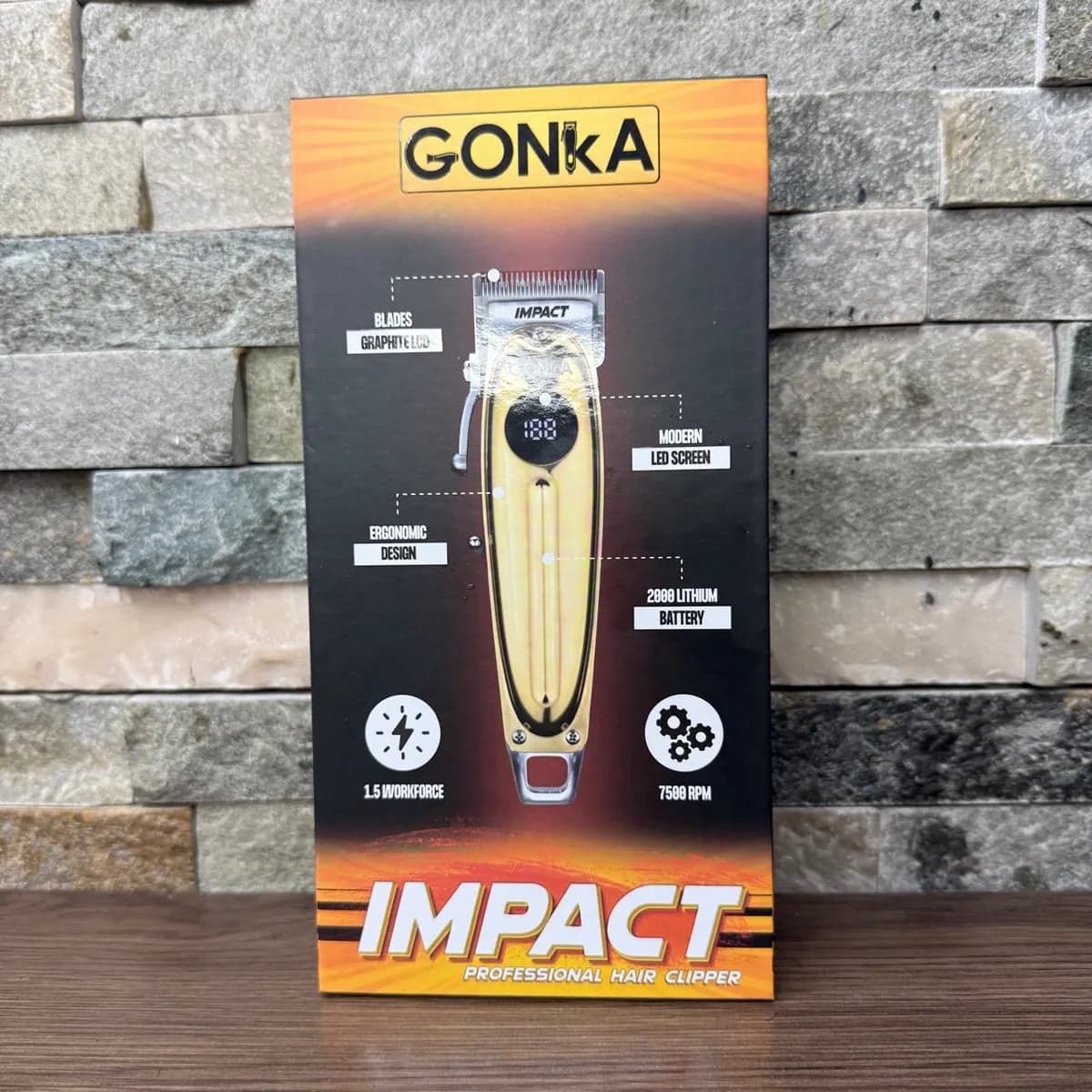 Máquina Gonka impact 7500rpm