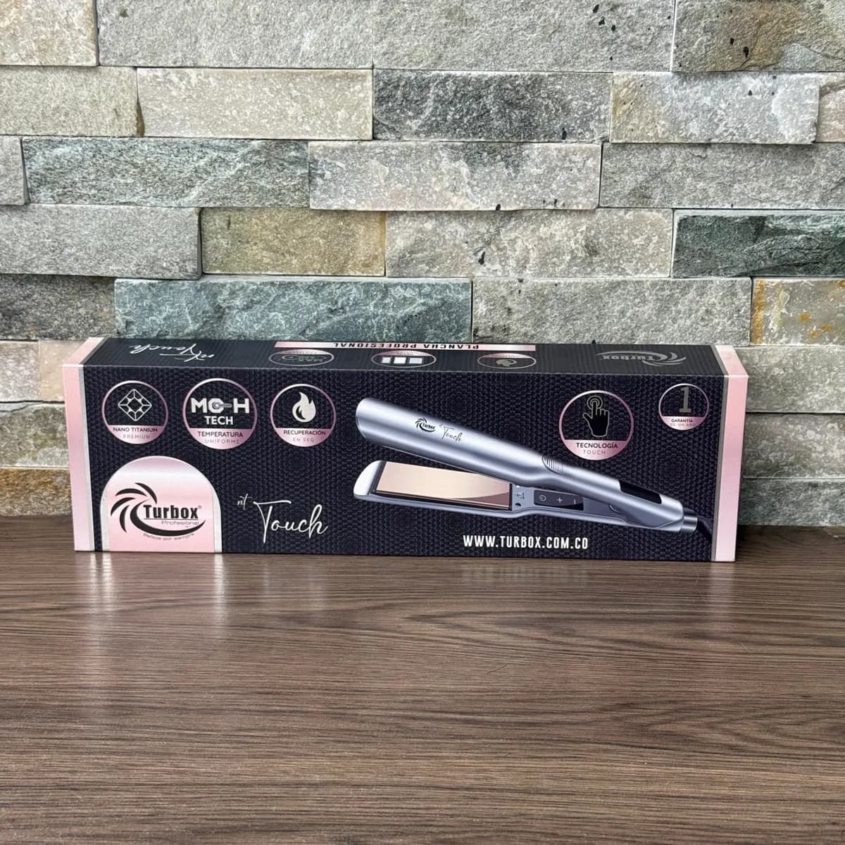 Plancha Turbox touch 480º