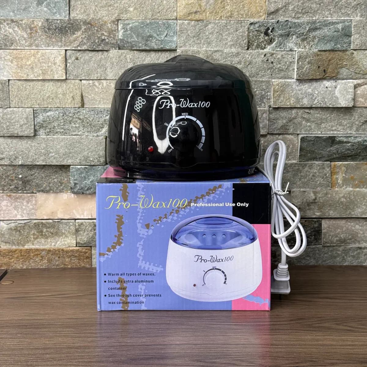 Olla para cera pro-wax100