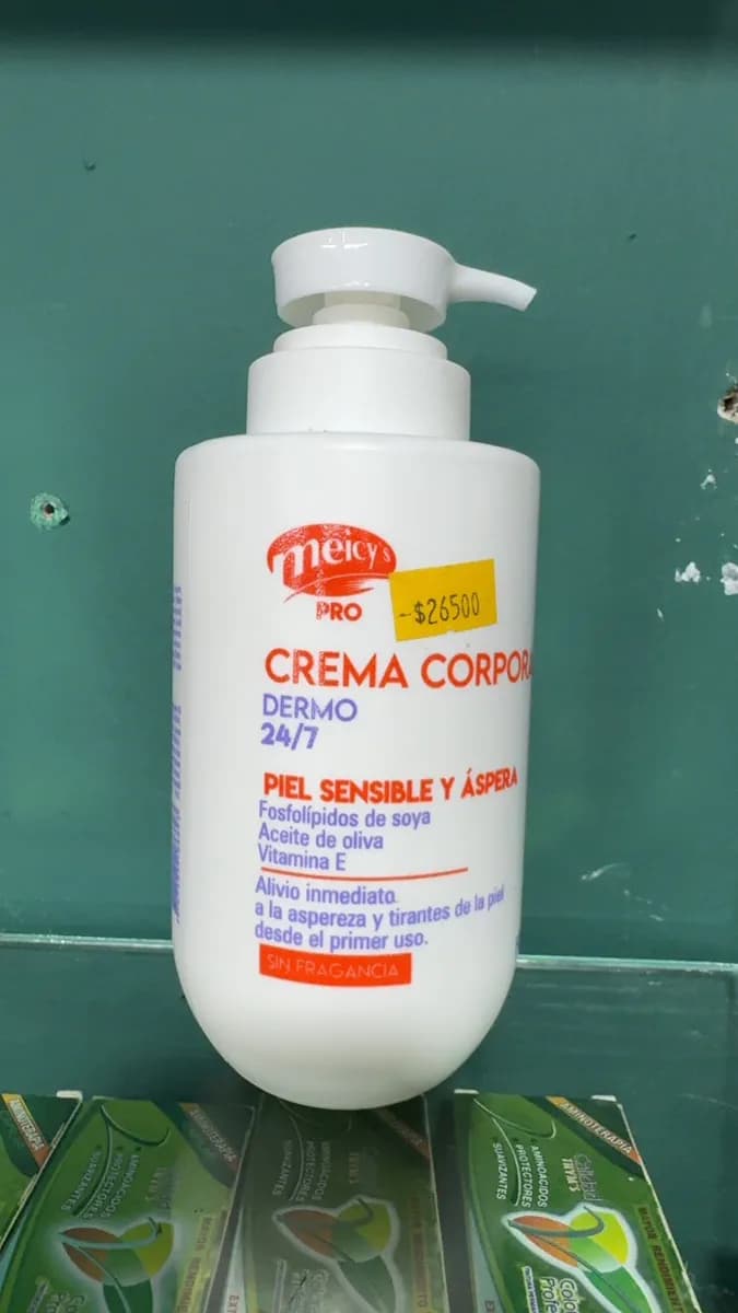 Meicy's Pro Crema Corporal Dermo 24/7 Piel Sensible y Áspera