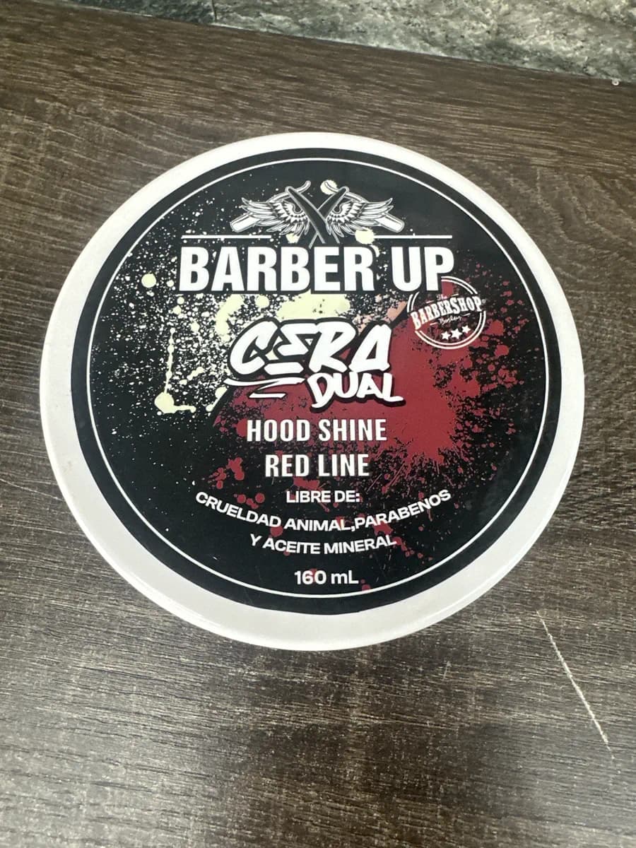 Cera Moldeadora y Fijadora Barber Up Cera Dual Red Line 160ml