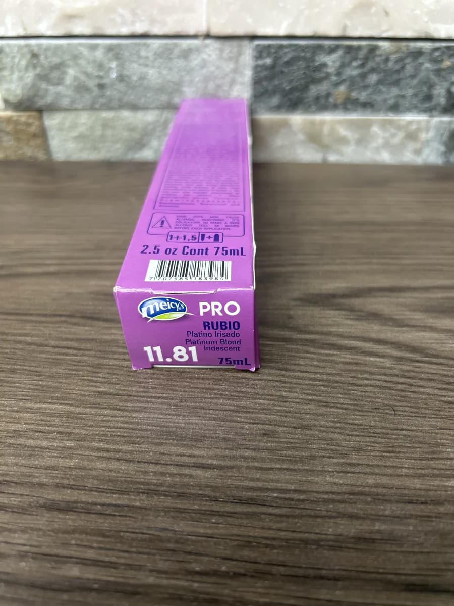 Tinte Meicy’s Rubio Platino Irisado 11.81