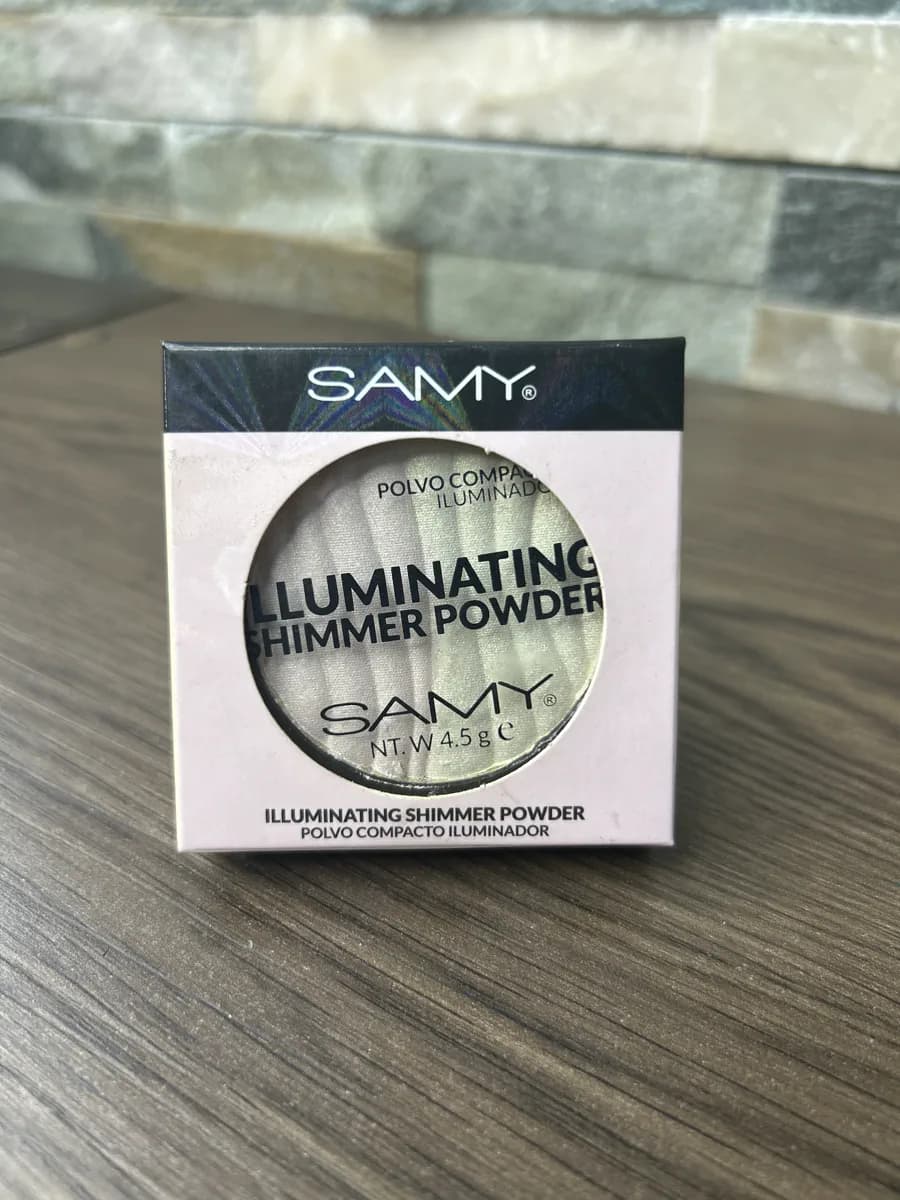 Iluminador polvo compacto Samy