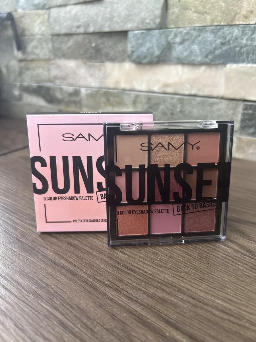 Paleta de 9 sombras Samy Sunset