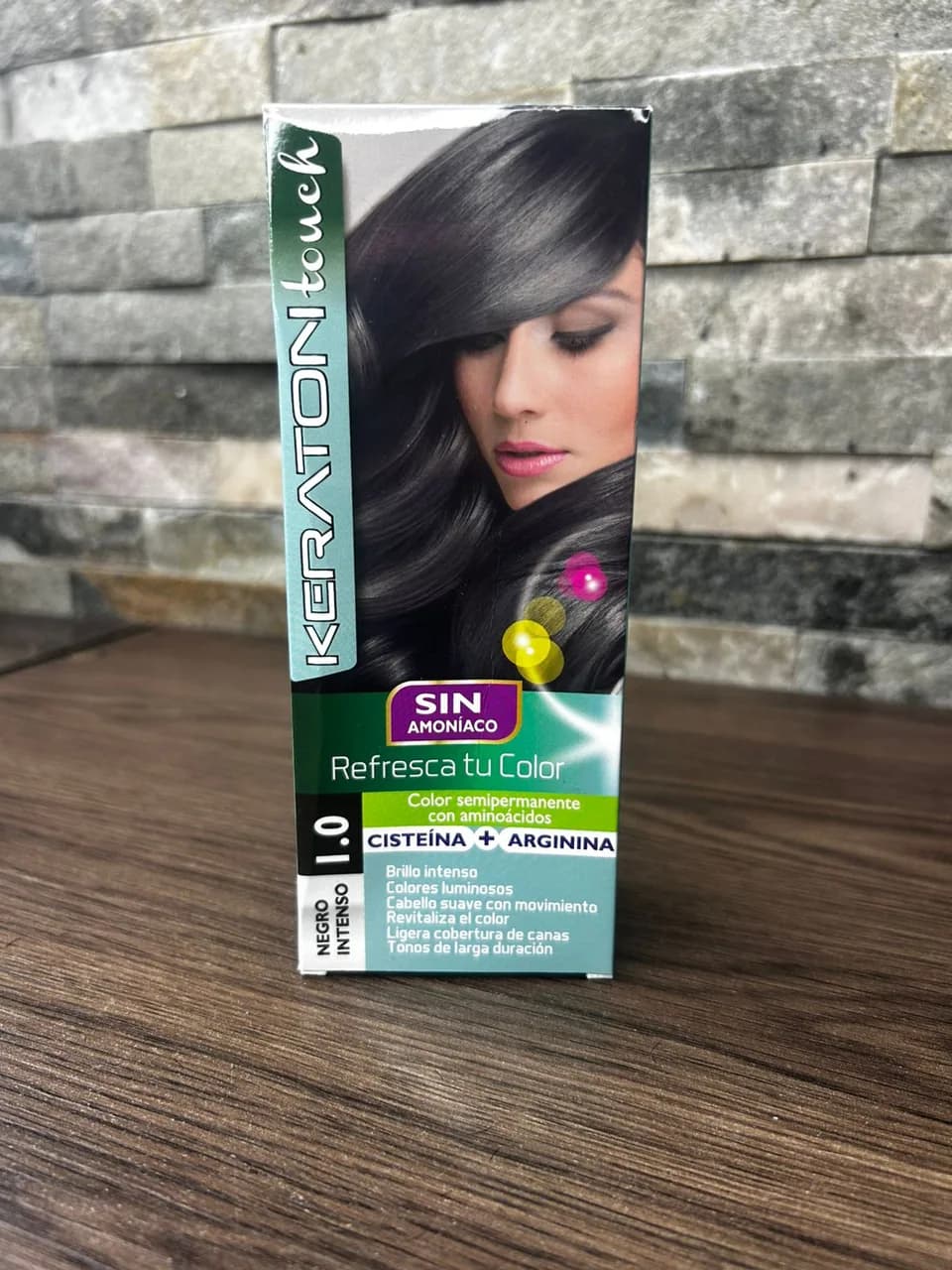 Tinte keraton touch negro intenso 1,0