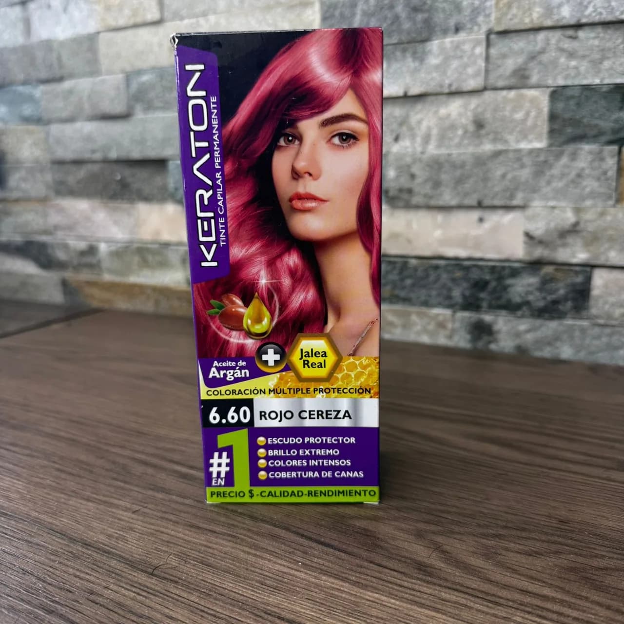 Tinte keraton rojo cereza 6,60