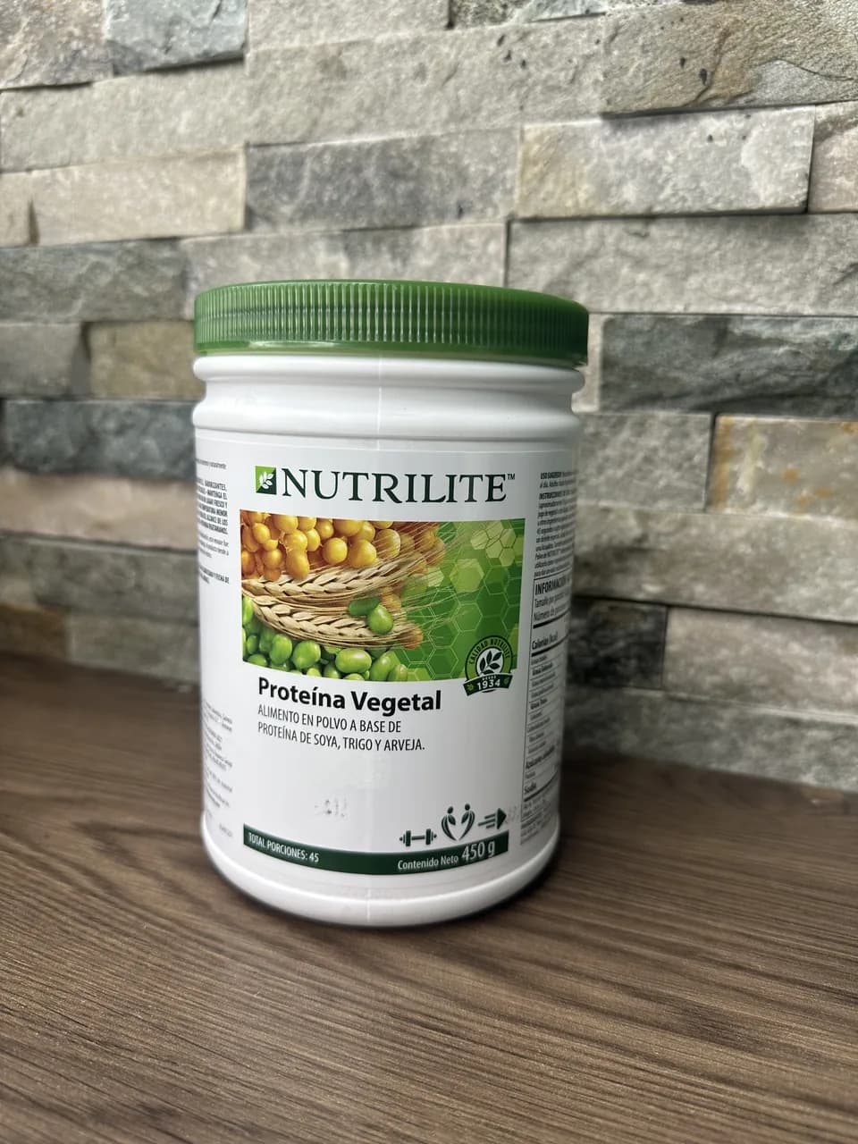 Proteína Vegetal En Polvo Amway 450g