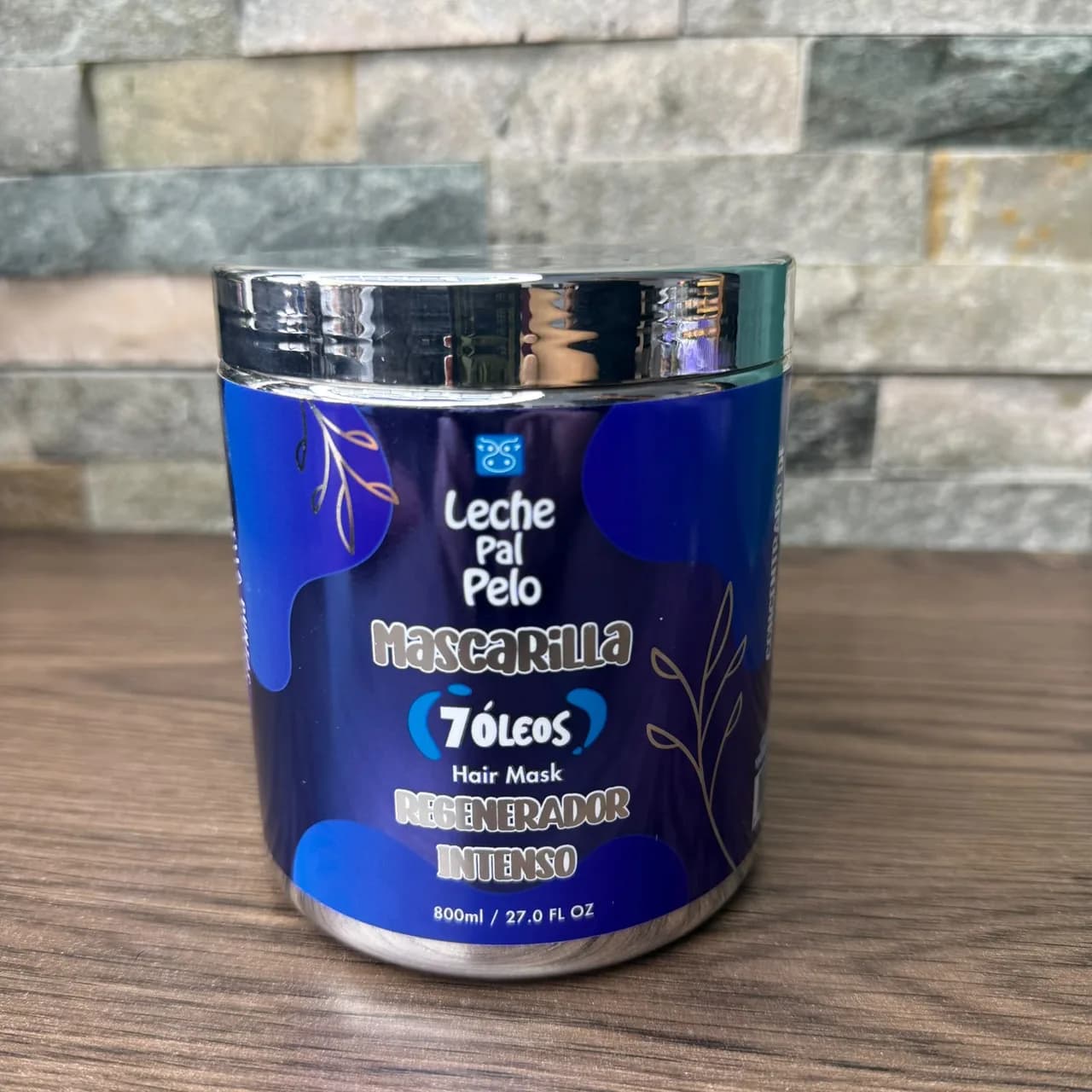 Leche Pal Pelo Mascarilla 7 Óleos 800ml
