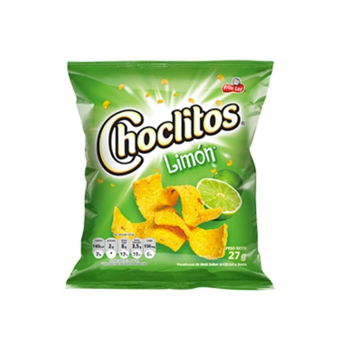 Choclitos Limón Intenso 27g