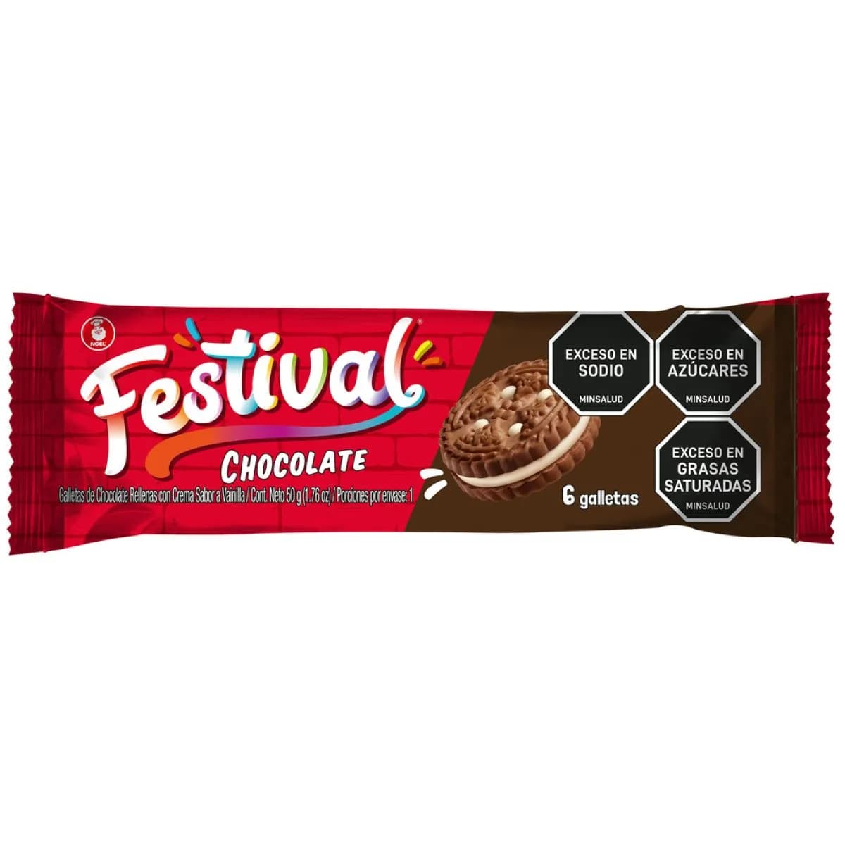 Galletas Festival Chocolate 6 unidades
