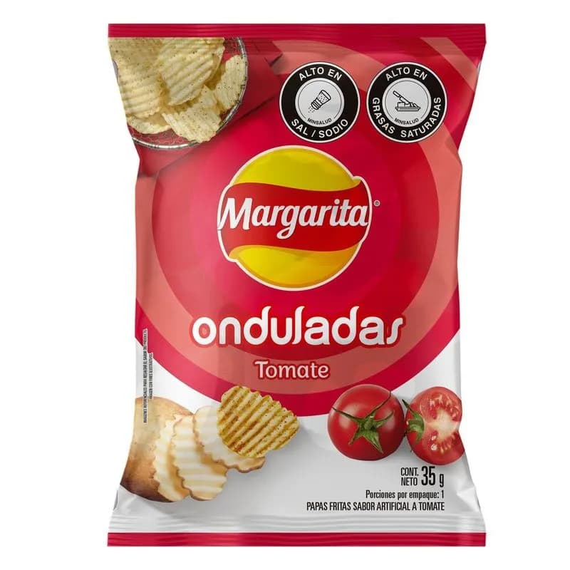 Papas margarita Tomate