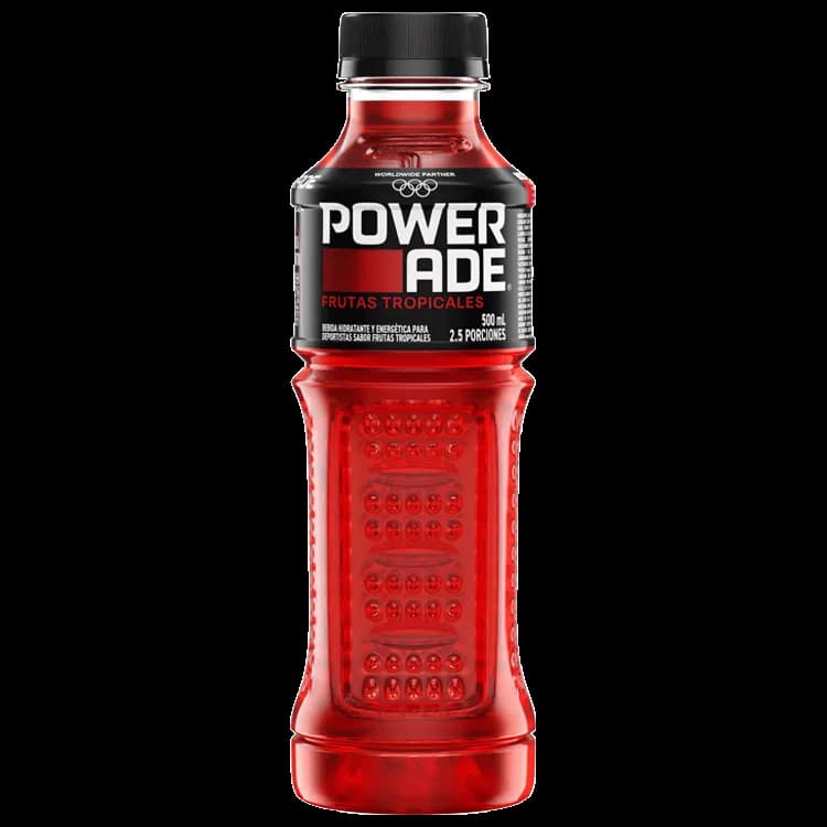 Powerade Rojo Frutos Tropicales 500ml