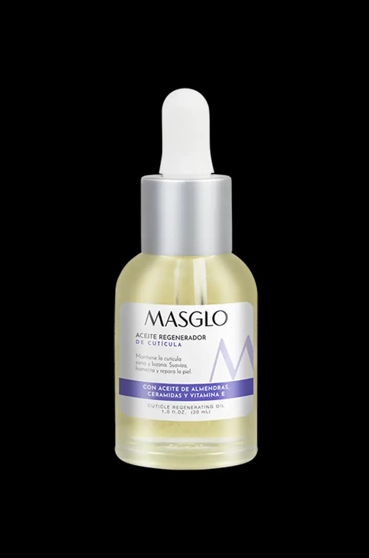 Aceite regenerador de cutícula Masglo 30ml