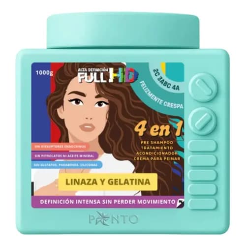 Ponto HD 4en1 felizmente crespa