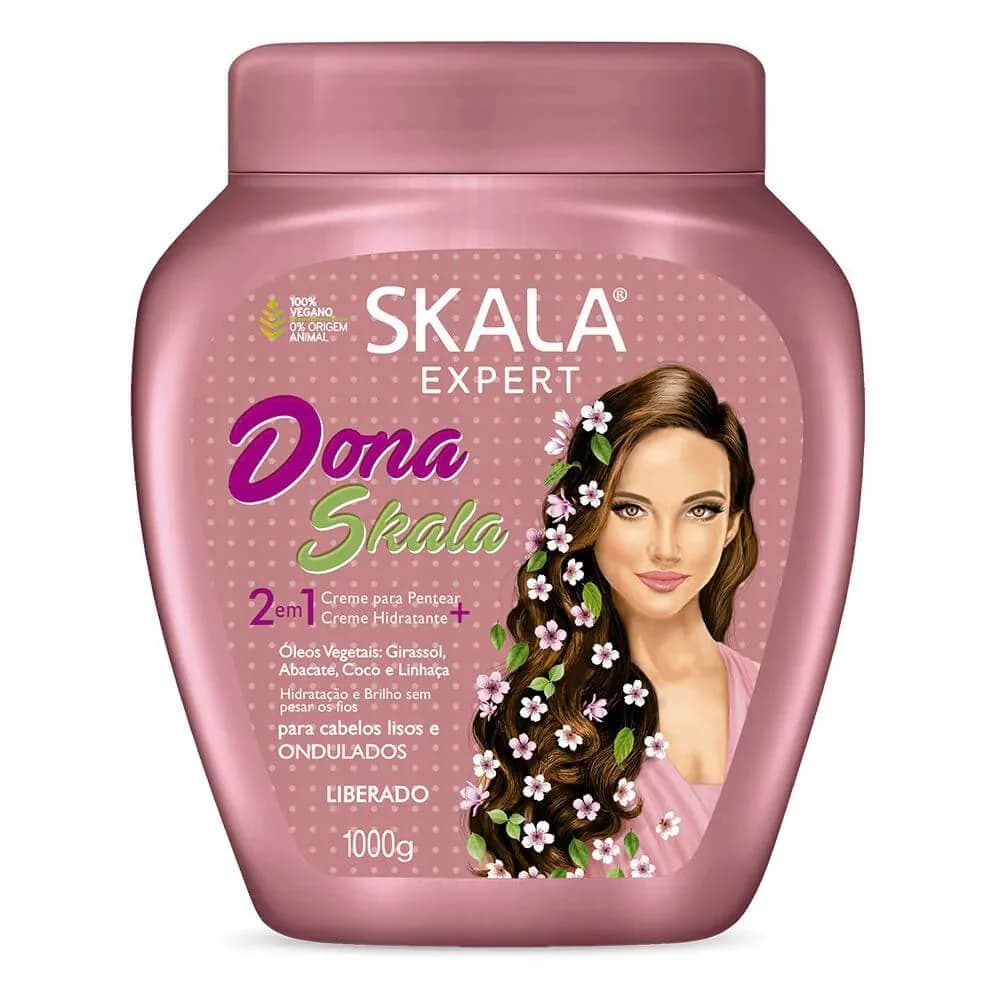 Crema Tratamiento Skala Dona Skala 2 en 1 Definición y Brillo 1000g