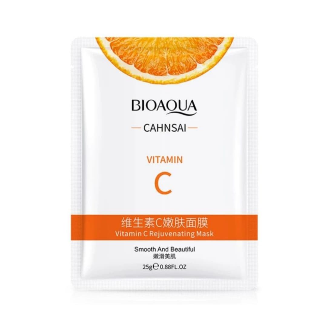 BIOAQUA Mascarilla Facial Vitamina C