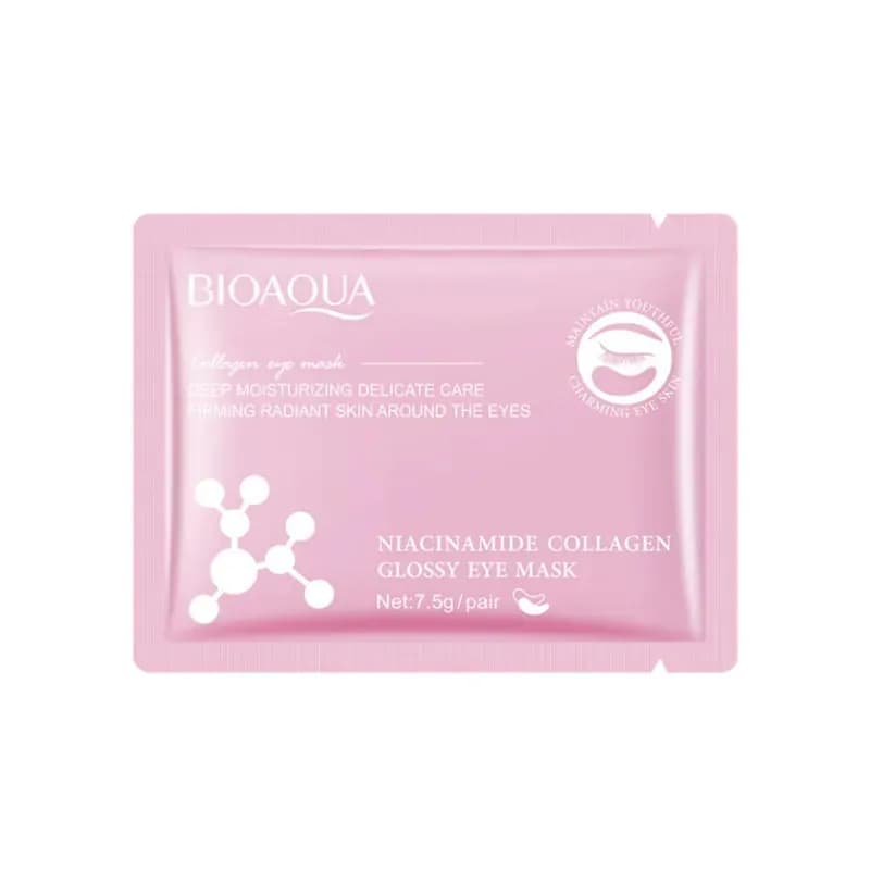 Mascarilla de Ojos BIOAQUA Niacinamide Collagen Glossy Eye Mask