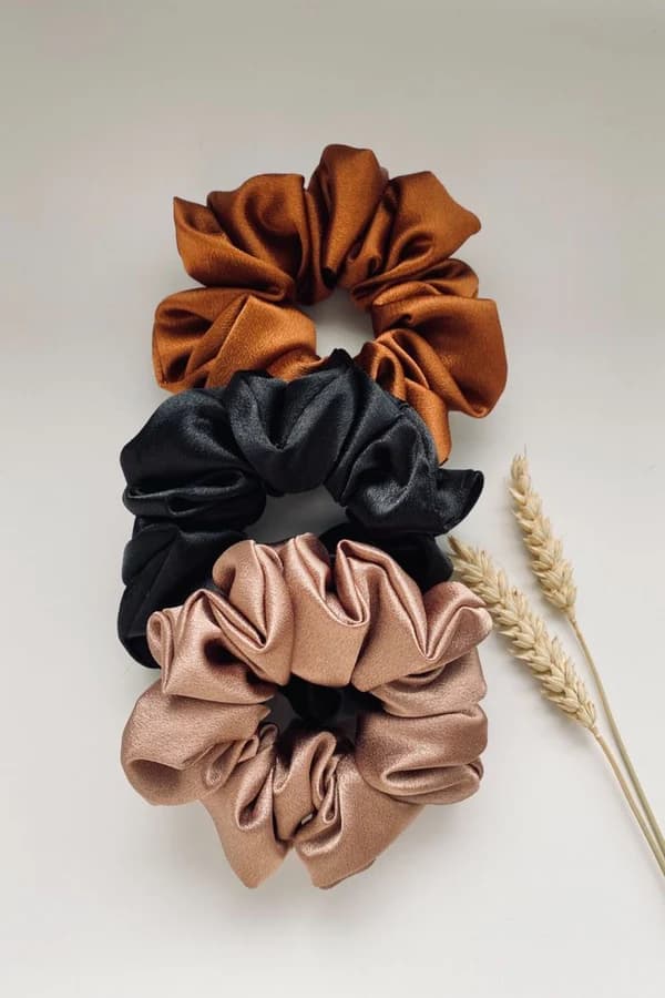 Moñas scrunchies