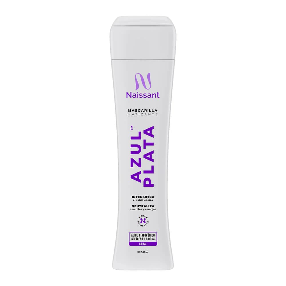 Naissant mascarilla matizante azul plata 300ml