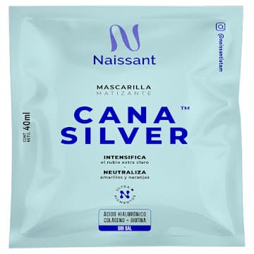 Naissant Mascarilla Matizante Cana Silver 40ml