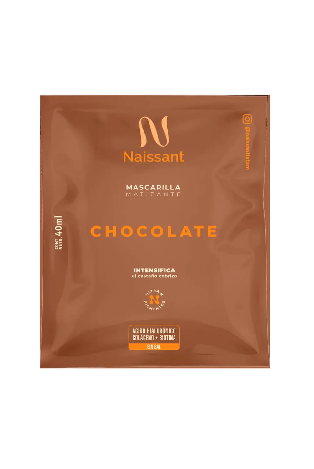 Naissant mascarilla matizante chocolate 40ml