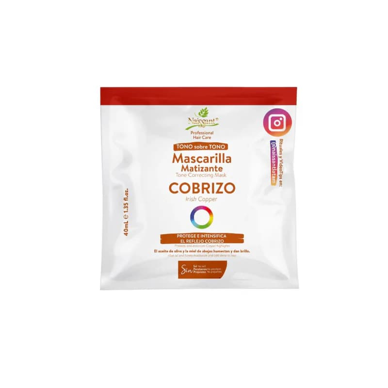 Naissant Mascarilla Matizante Cobrizo 40ml