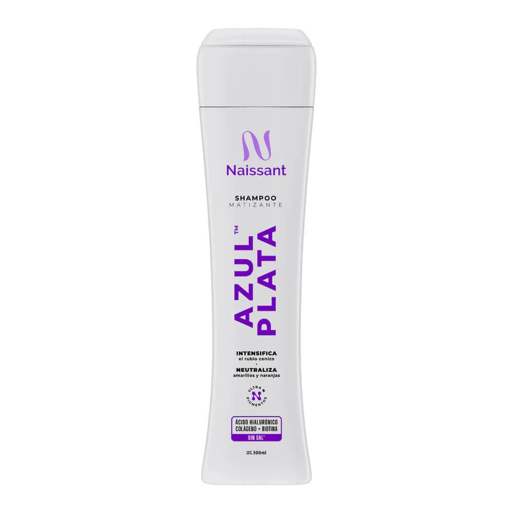 Naissant Shampoo Matizante Azul Plata 300ml