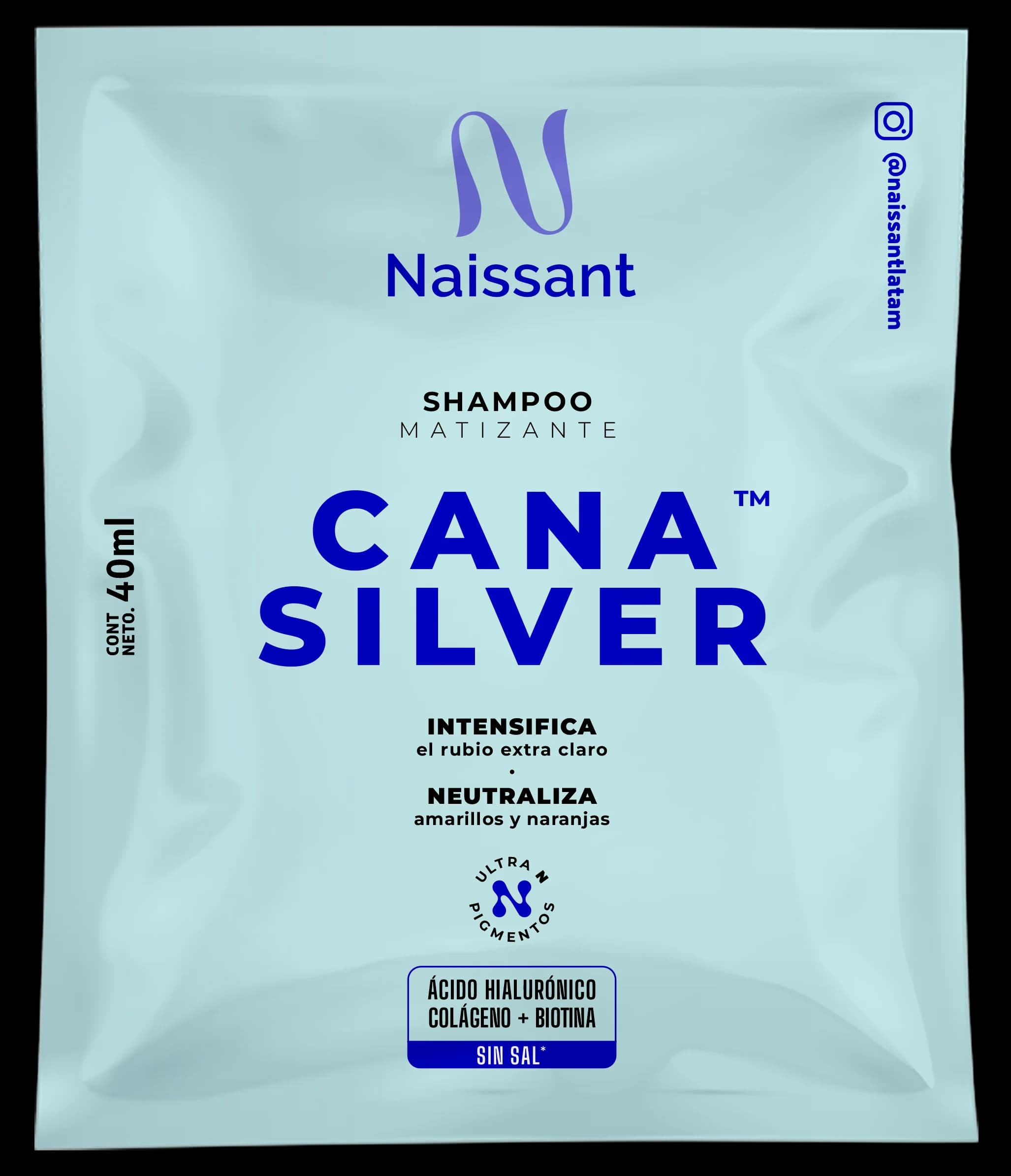 Naissant Shampoo Matizante Canasilver 40ml