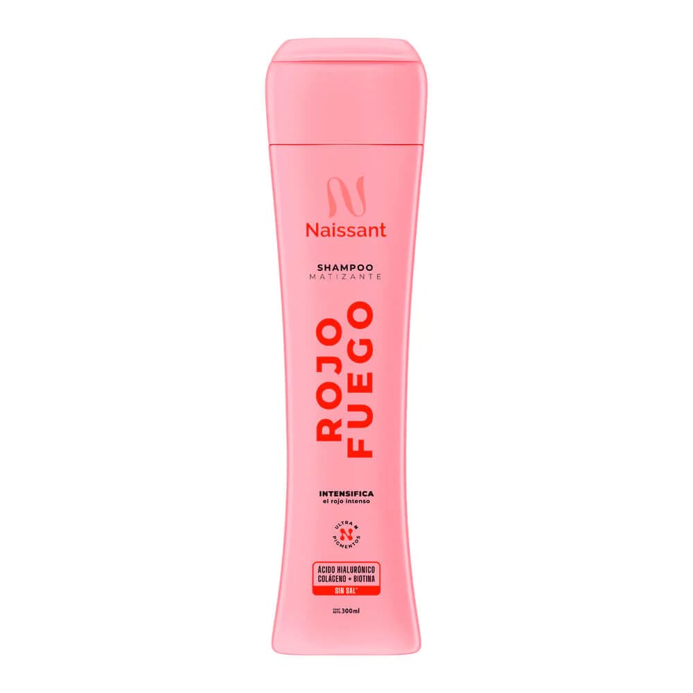 Naissant Shampoo Matizante Rojo Fuego 300ml
