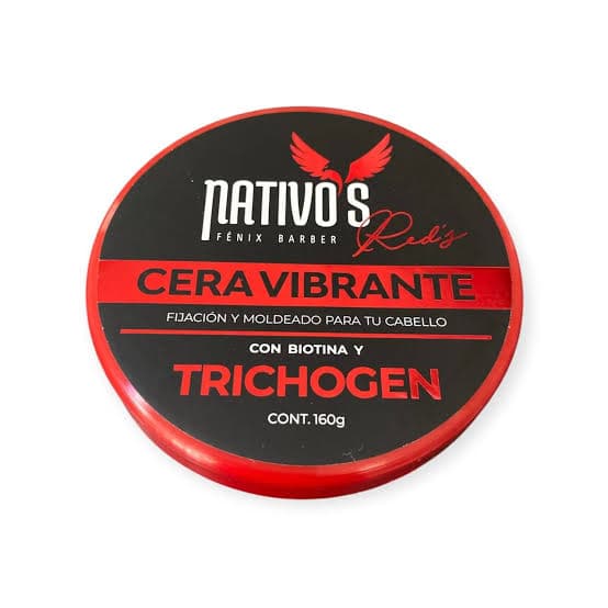 Cera Nativos Vibrante Roja 160 g