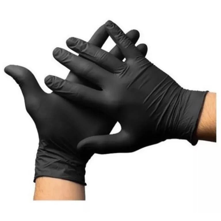 Guantes talla M de nitrilo x par