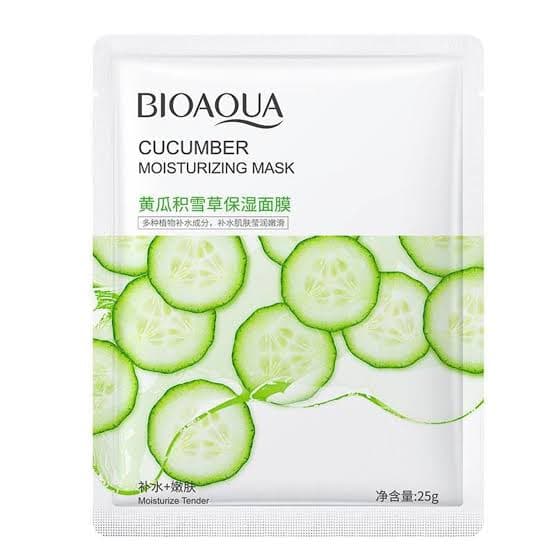 BIOAQUA mascarilla facial pepino
