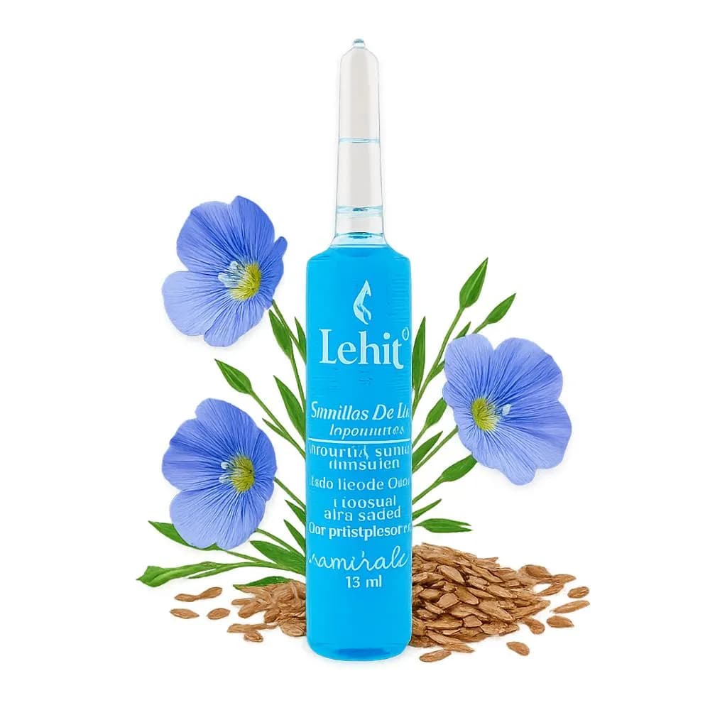 Lehit ampolleta semillas de lino