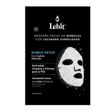 Lehit Mascarilla facial bubble detox