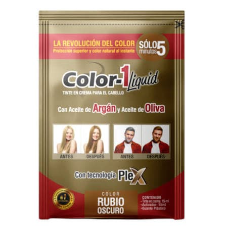 Tinte en crema Color-1 Rubio oscuro