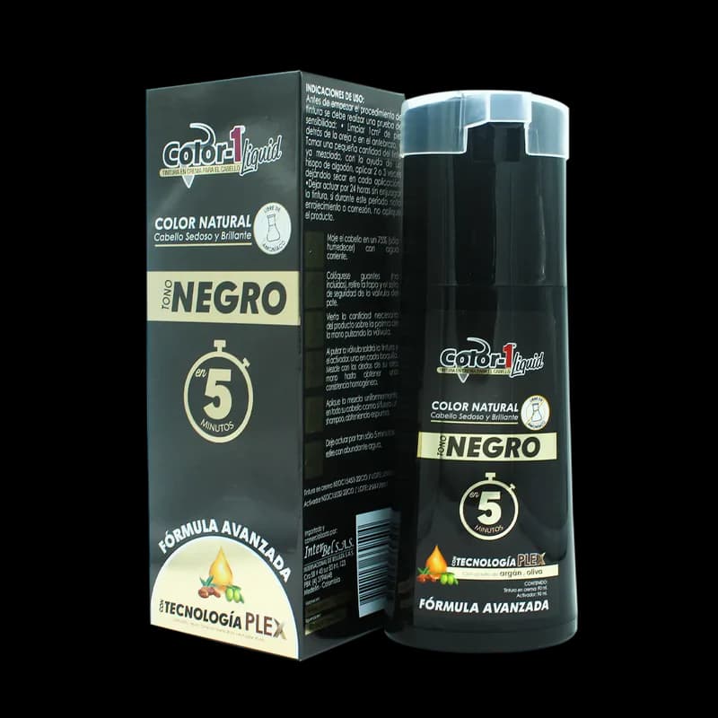 Tinte en crema negro Color-1 *180ml