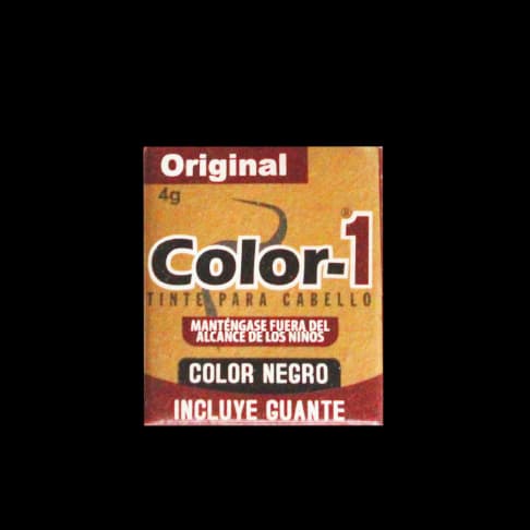 Tinte para cabello Color-1 pastas
