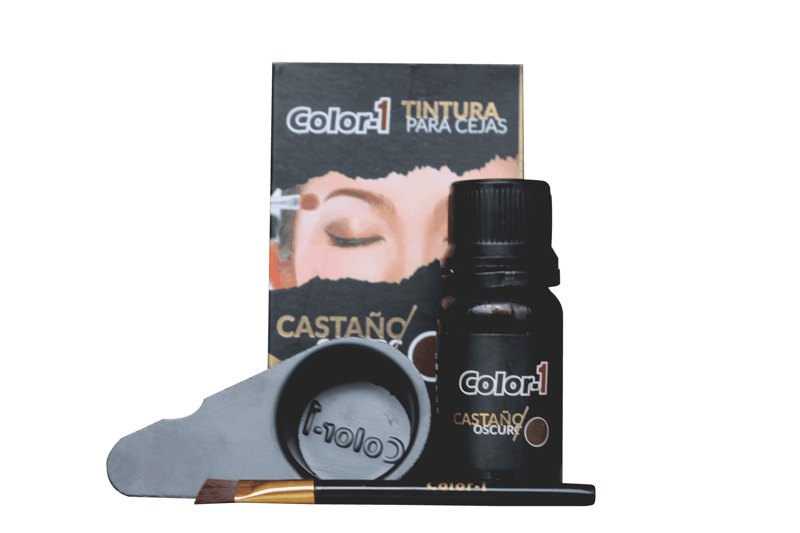 Tinte para cejas castaño oscuro color-1 3g