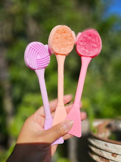 Cepillo facial doble