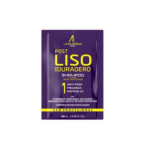 Shampoo Post Liso Más Duradero 60ml