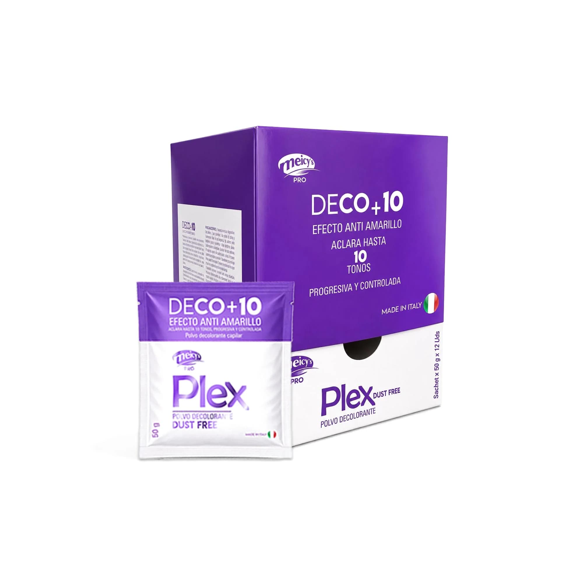 Polvo decolorante plex meicys