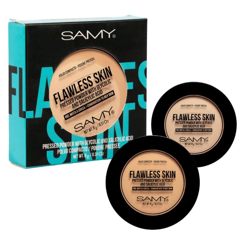 Polvo compacto flawless skin Samy
