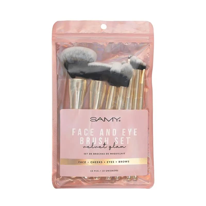 Set de brochas de maquillaje Samy