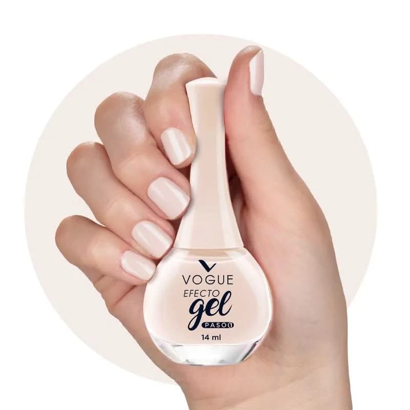Esmalte Vogue efecto gel natural