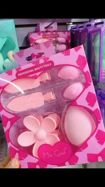 Kit de aplicación de maquillaje flor