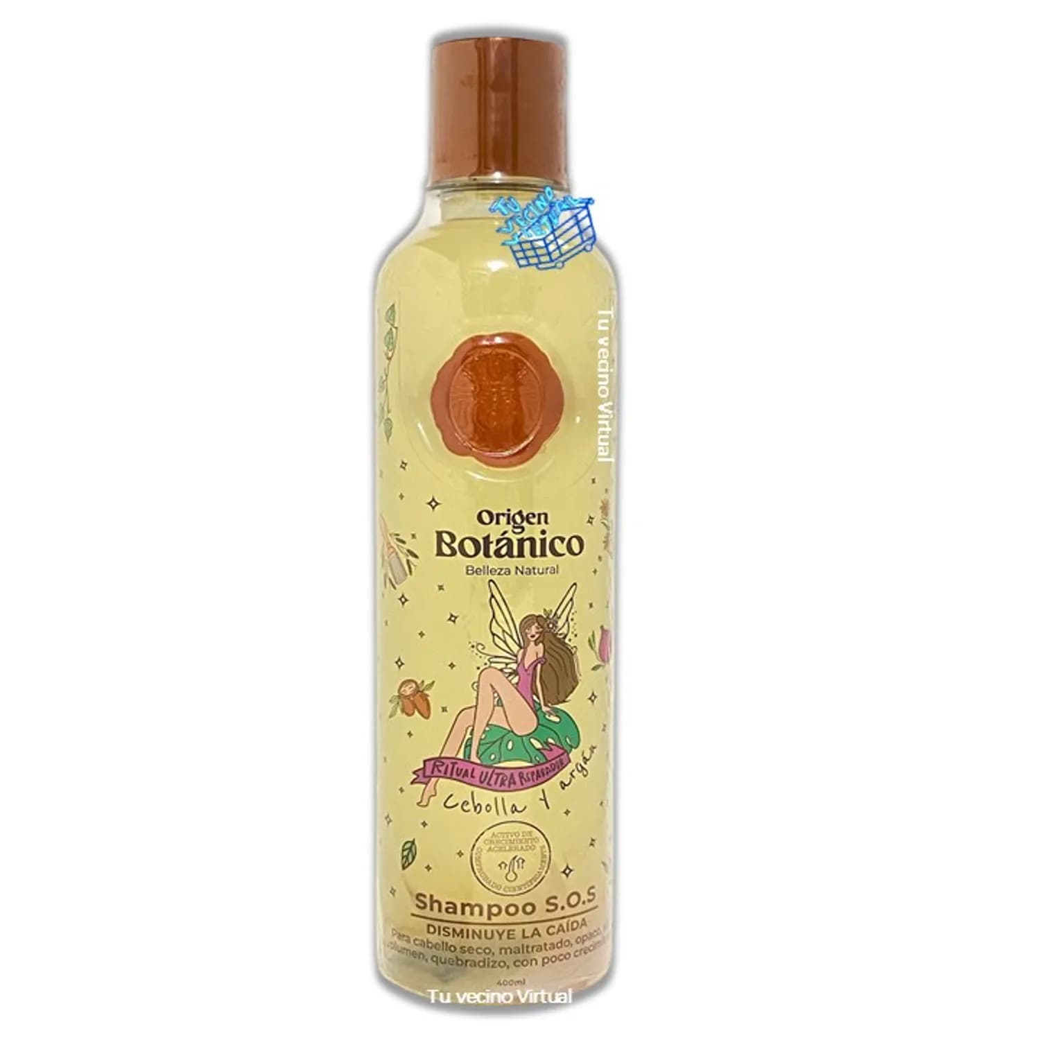 Shampoo S.O.S Origen Botánico Cebolla
