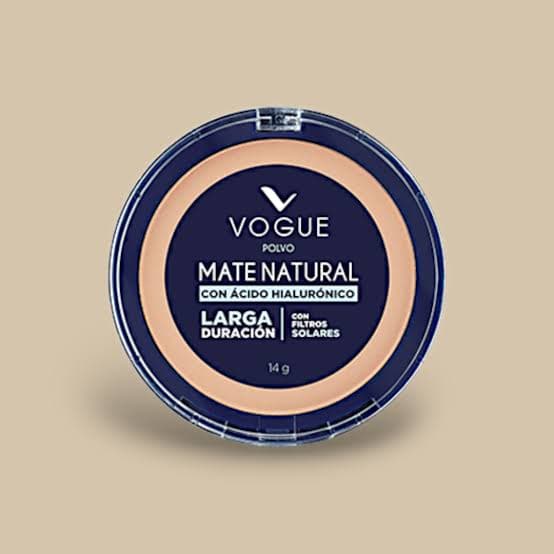 Polvo compacto vogue natural