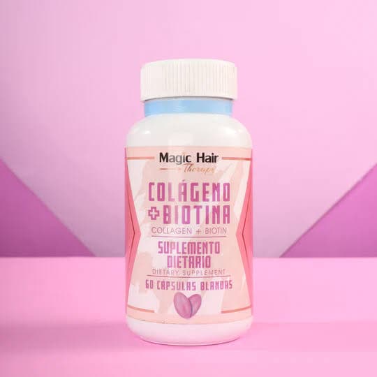 Magic hair colágeno y biotina 60capsulas