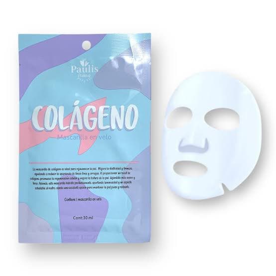 Mascarilla facial colágeno