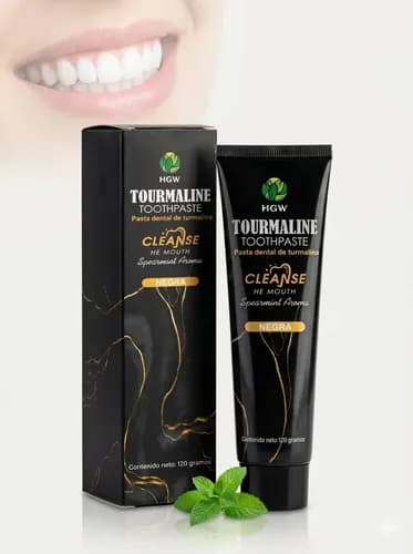 Pasta dental con turmalina black HGW